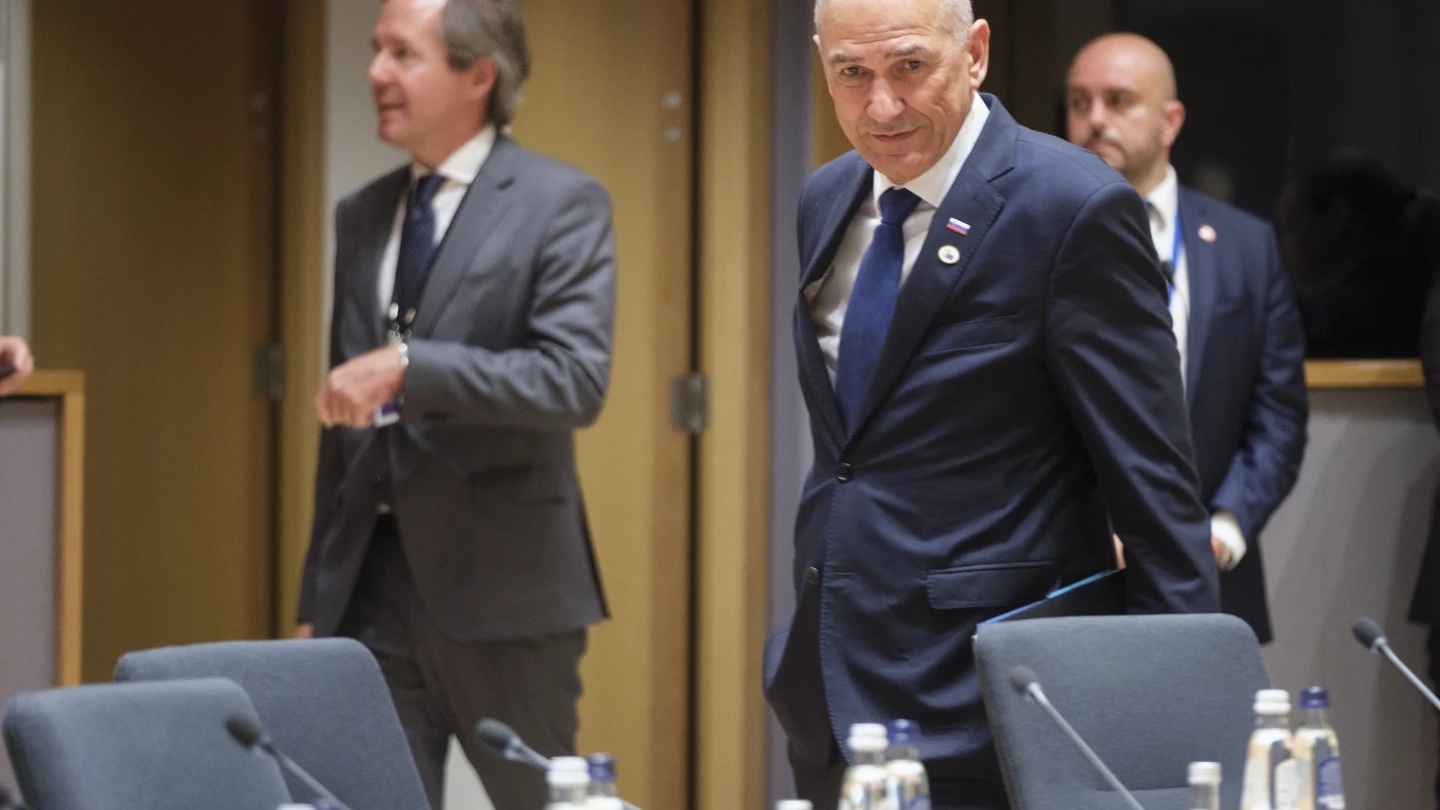 Slovenian leaders clash over Israel policy