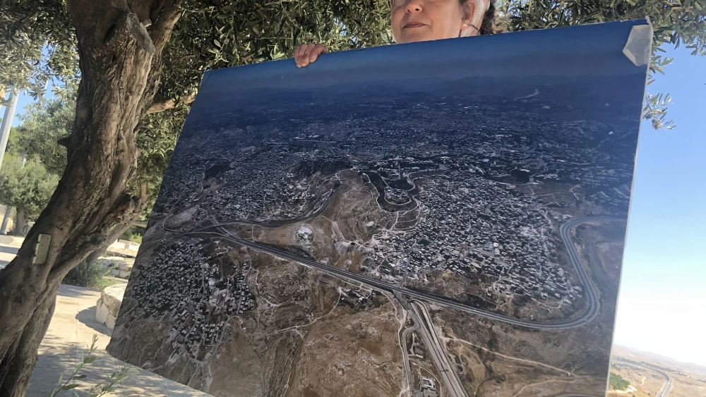 Naomi Kahn, international division director of Israeli NGO Regavim. Photo by Eliana Rudee.