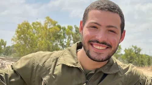 Fallen IDF soldier Itay Chen. Credit: IDF.