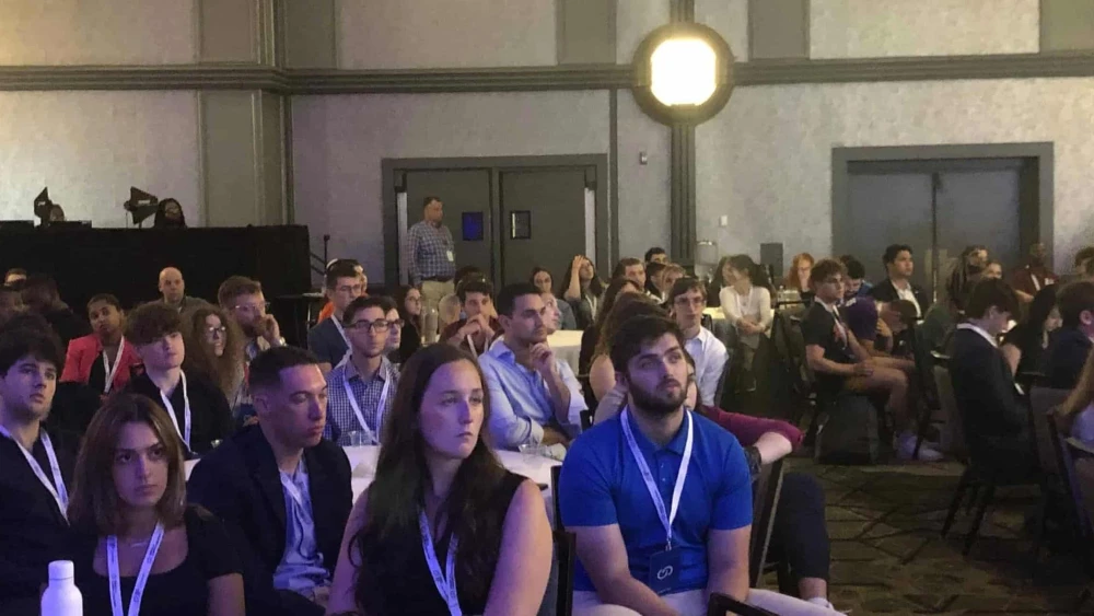 Attendees of the Israel on Campus Coalition National Leadership Summit in Washington, D.C., on Aug. 7, 2023. Photo by David Swindle.