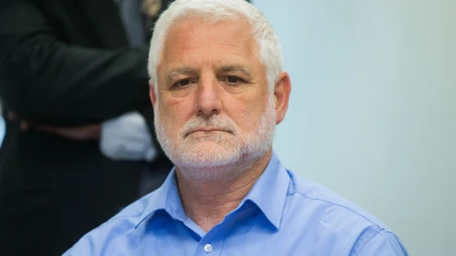 Dan Harel, then-director-general of the Defense Ministry, at a press conference at the Finance Ministry in Jerusalem on Nov. 18, 2015. Photo by Yonatan Sindel/Flash90.