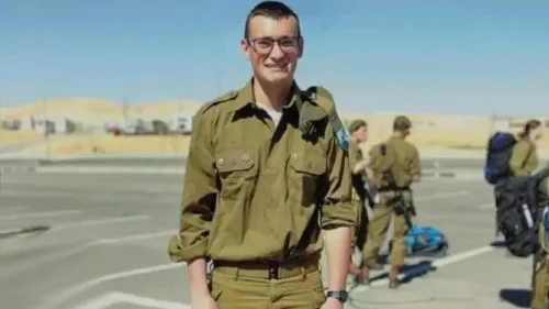 Jonas Cohen. Credit: IDF Spokesperson's Unit.