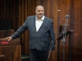 Ra'am Party Chairman Mansour Abbas in the plenary hall of the Knesset in Jerusalem, June 13, 2022. Photo by Yonatan Sindel/Flash90.