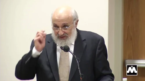 Professor Harold Kasimow presenting a lecture at the University of Mary in Bismarck, N.D., in November 2014. Source: Screenshot.