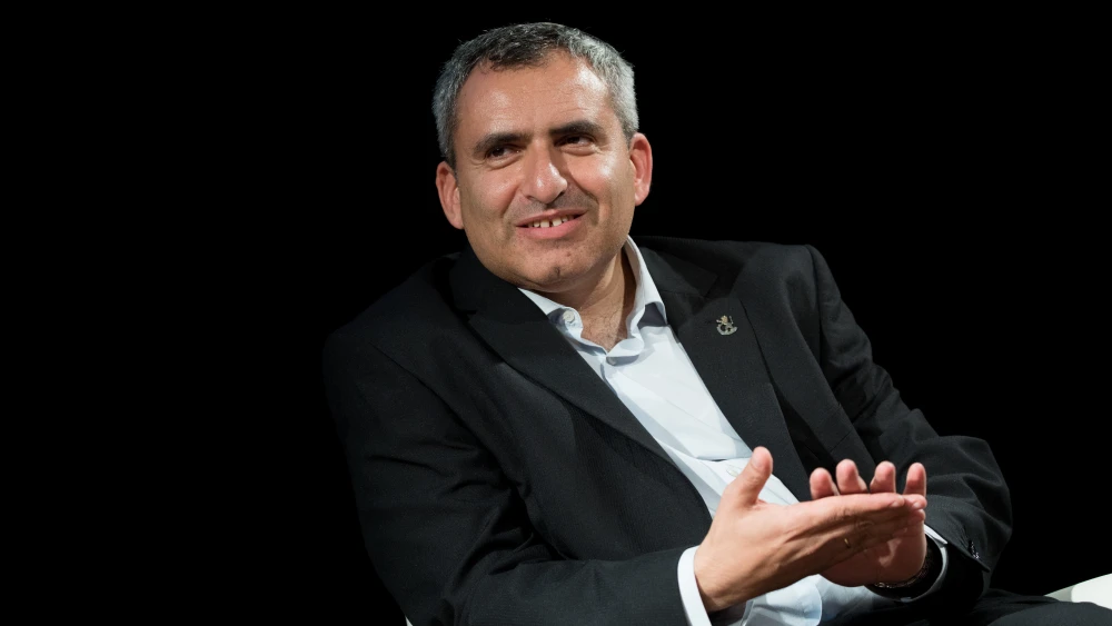 Jerusalem mayoral candidate Ze’ev Elkin attends a debate between candidates to the upcoming Jerusalem Municipality election on Oct. 21, 2018. Photo by Yonatan Sindel/Flash90.