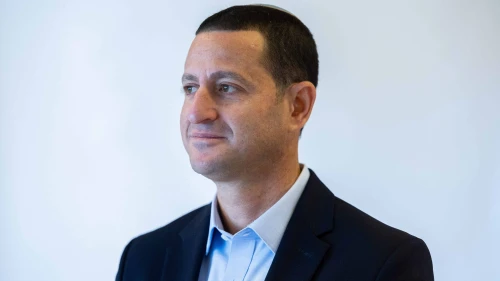 MK Ohad Tal (Religious Zionism Party) poses for a picture a day before the opening session of the Knesset, the Israeli parliament in Jerusalem, Nov. 14, 2022. Photo by Yonatan Sindel/Flash90.