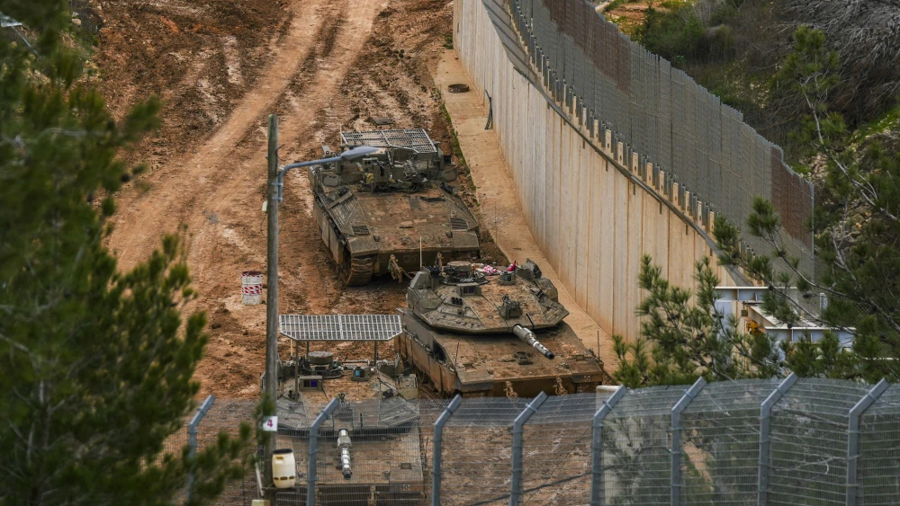 IDF soldiers are seen along the border with Lebanon in northern Israel, March 2, 2026. Photo by Ayal Margolin/Flash90.