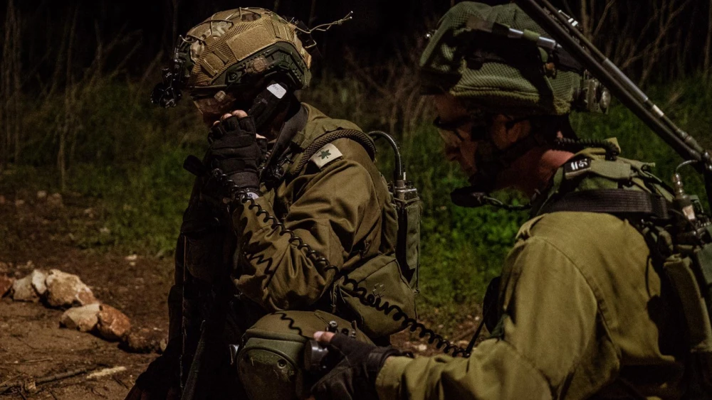 “Lightning Storm” saw close cooperation between forces from the IDF Northern Command, which is responsible for the Lebanese and Syrian fronts. Credit: IDF Spokesperson's Unit.