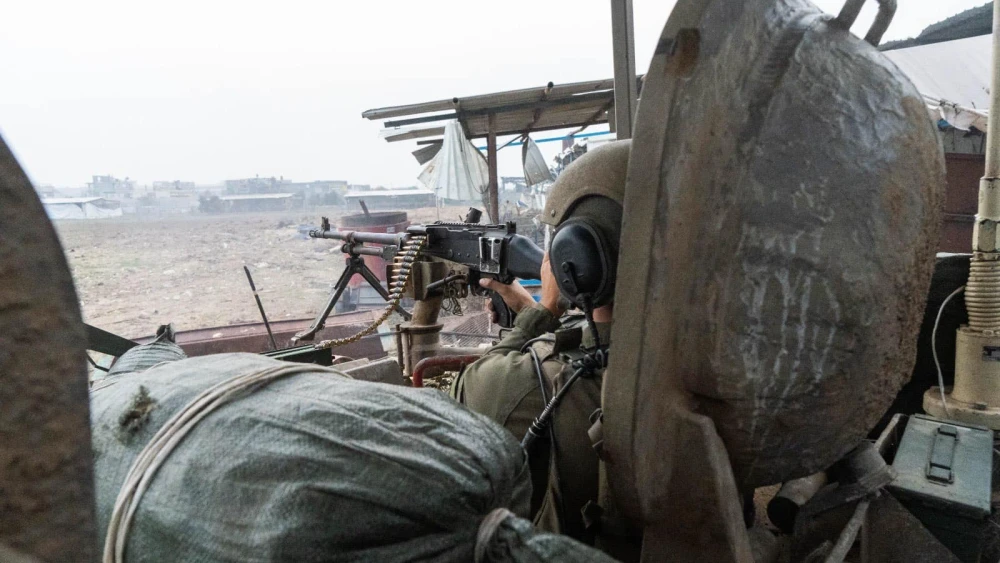 Israeli troops operating in the Hamas-ruled Gaza Strip, Dec. 8, 2023. Credit: IDF.