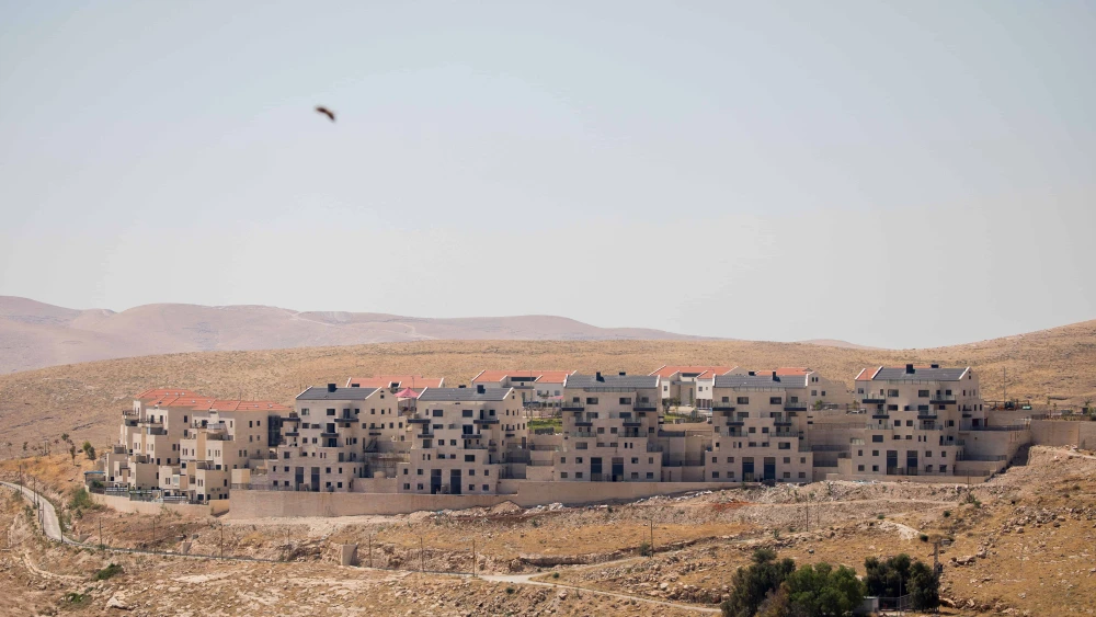 A neighborhood of the Israeli city of Ma'ale Adumim, in Judea near Jerusalem, June 28, 2020. Photo by Yonatan Sindel/Flash90.