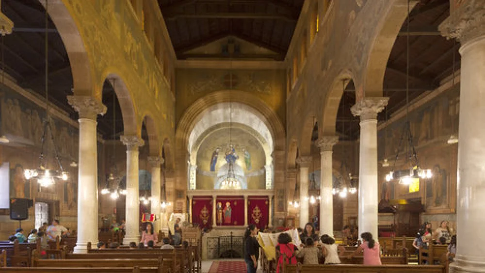 The interior of Cairo’s Coptic St. Peter and St. Paul’s Church, where 29 Christians were killed in a December 2016 Islamic State terror attack. Credit: Roland Unger via Wikimedia Commons.