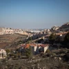 View of Efrat, in Gush Etzion, Judea and Samaria, on January 6, 2020. Photo by Hadas Parush/Flash90.