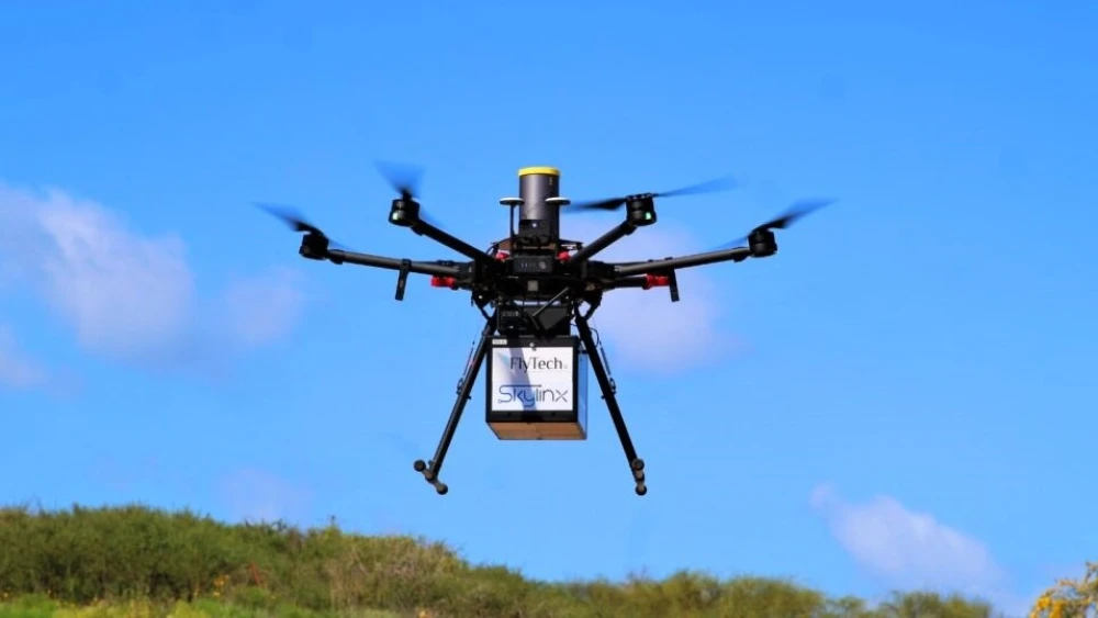 FlyTech drone. Credit: Courtesy.