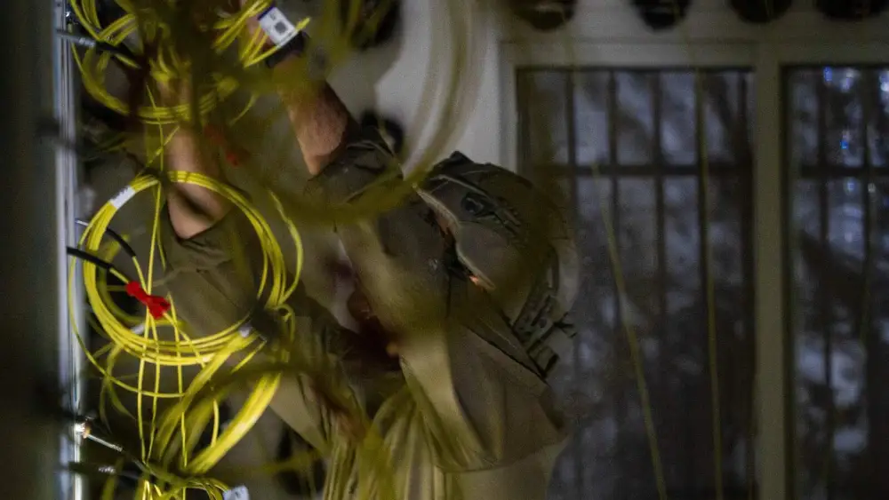 Israel Defense Forces work to destroy the Samaria home of slain Palestinian terorirst Amar Razak Kamel Odeh, Feb. 20, 2025. Credit: IDF.