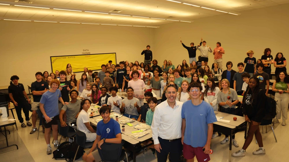 JSU clubs, like this one in Chamblee High School (GA), have been seeing a surge in Jewish teens looking for a safe space