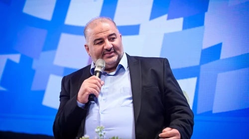 Mansour Abbas. Credit: Avshalom Sassoni/Flash90.