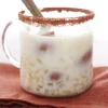 A cup of Poppy’s sour-cream potato soup. Credit: "JOY OF KOSHER: Fast, Fresh Family Recipes by Jamie Geller."