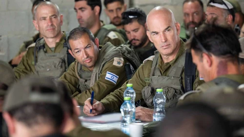 Israel Defense Forces Northern Command head Maj. Gen. Ori Gordin at a drill of the military’s 179th Brigade, Sept. 18, 2024. Credit: IDF.