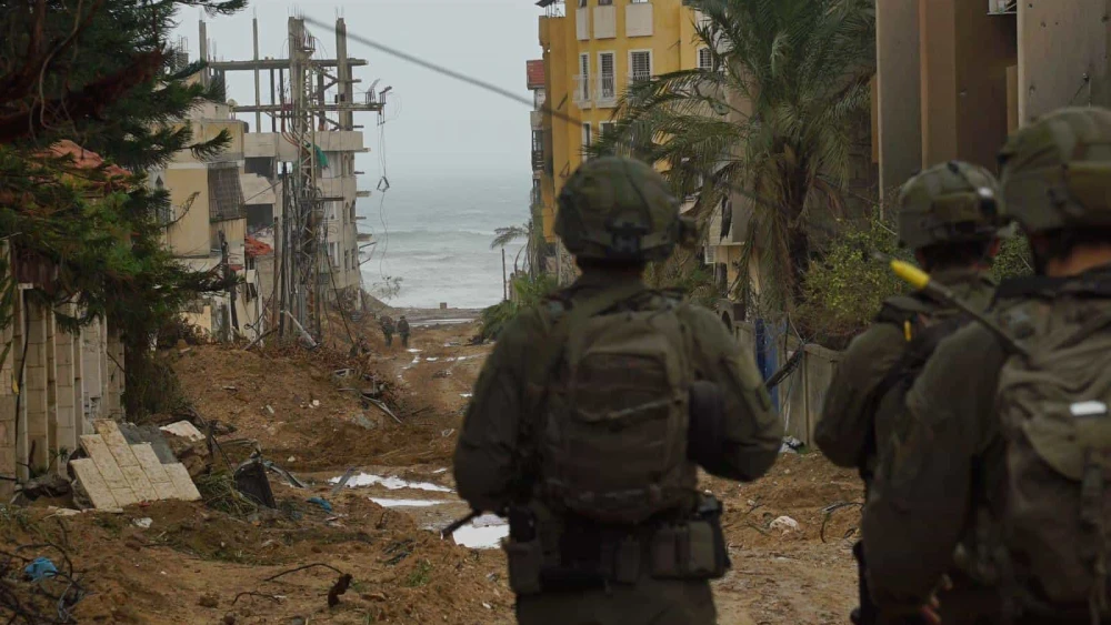 Israeli troops operating in the Hamas-ruled Gaza Strip, Dec. 2, 2023. Credit: IDF.