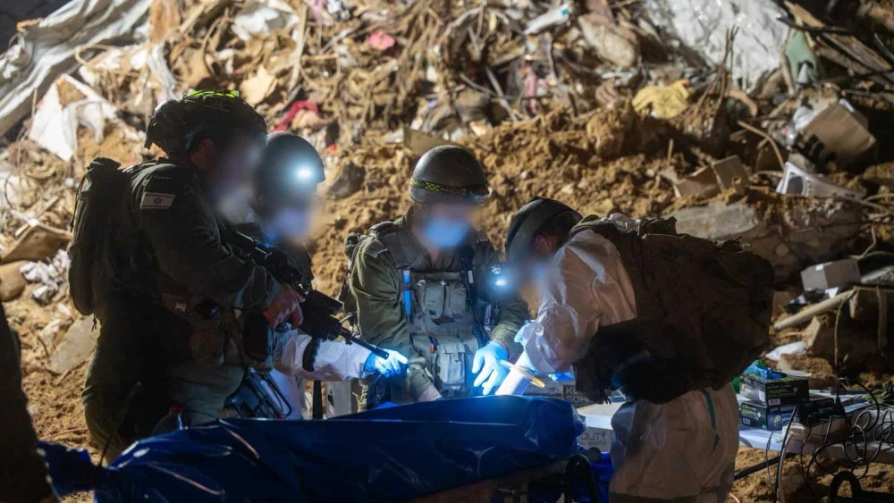 "Operation Courageous Heart" in the Gaza Strip to retrieve the remains of Israeli Police Master Sgt. Ran Gvili, January 2026. Credit: IDF.