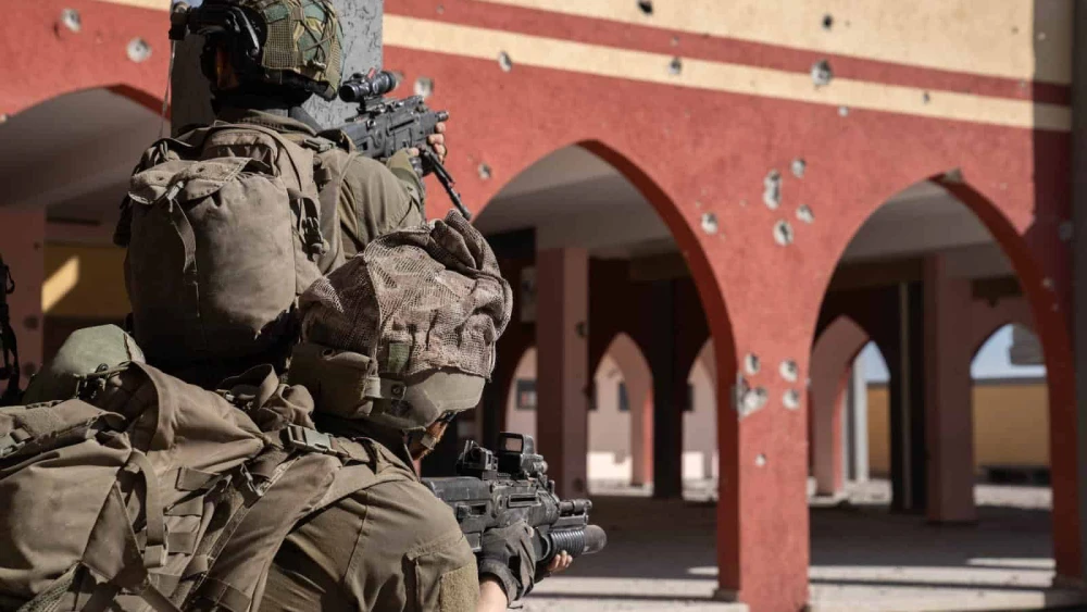 IDF soldiers conduct operations against Hamas terrorists in the Gaza Strip, Jan. 20, 2024. Credit: IDF.
