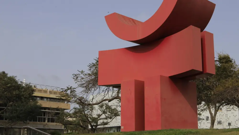 The Tel Aviv University campus on March 15, 2021. Photo by Eitan Elhadez-Barak/TPS-IL.