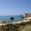 The beach in Paphos, Cyprus, May 28, 2018. Photo by Mendy Hechtman/Flash90.