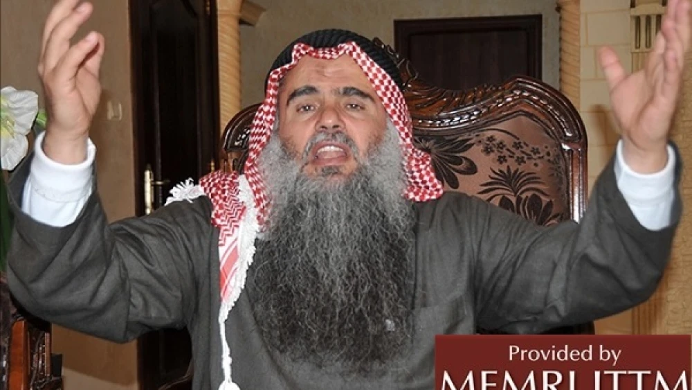 Jordanian cleric Abu Qatada al-Filastini (MEMRI)