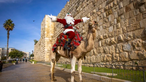 Santa Claus, Jerusalem