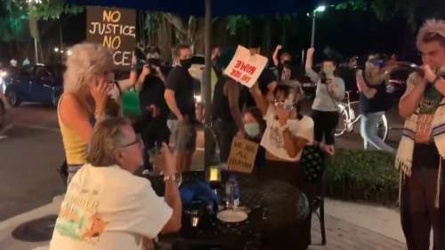 LA Diner, Black Lives Matter Protest