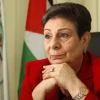 Palestinian politician Hanan Ashrawi in her office in Ramallah, Jan. 31, 2012. Photo by Miriam Alster/Flash90.