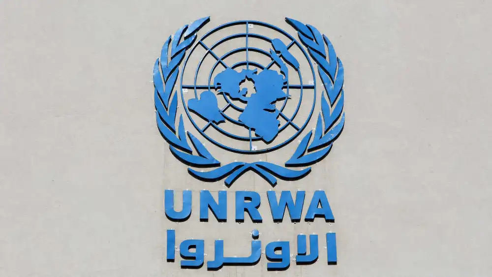 U.N. Relief and Works Agency (UNWRWA) building in Gaza