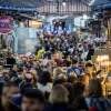 Mahane Yehuda market in Jerusalem, Dec. 2, 2021. Photo by Yonatan Sindel/Flash90.