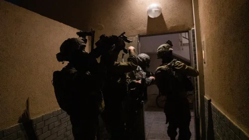 Israeli soldiers operating in Nablus killed the Palestinian terrorists who murdered three members of the Dee family, May 4, 2023. Credit: IDF.