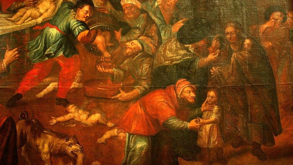 Blood libel Sandomierz Cathedral