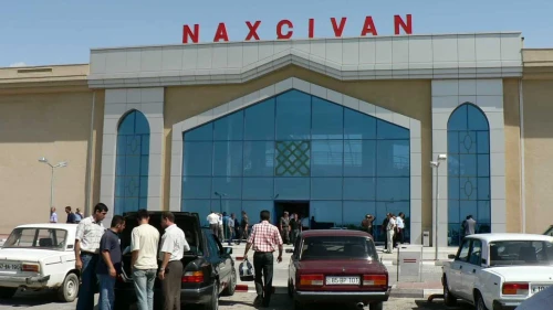 Nakhchivan International Airport in Azerbaijan. Credit: Ds02006 via Wikimedia Commons.