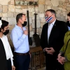 U.S. Secretary of State Mike Pompeo and his wife, Susan, visit the Psagot Winery in Judea and Samaria on Nov. 19, 2020. Photo by Matty Stern/U.S. Embassy Jerusalem.