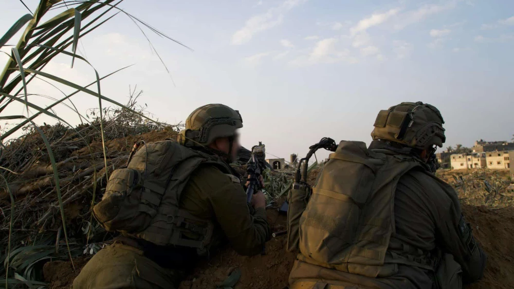 Israeli troops operating in the Hamas-ruled Gaza Strip, Dec. 28, 2023. Credit: IDF.