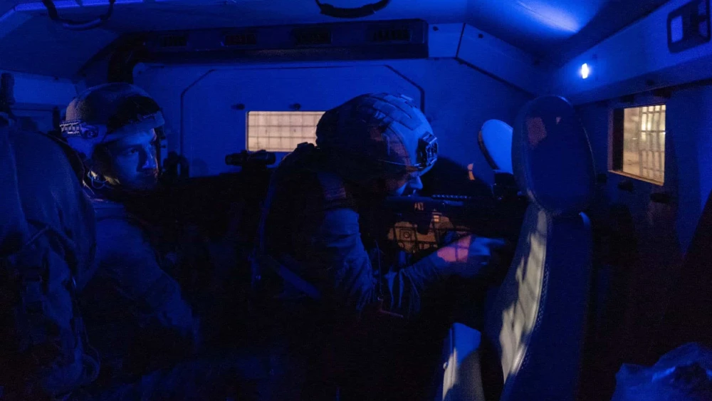 Israeli forces operate in the Nur Shams camp, east of Tulkarm in Samaria, Sept. 24, 2023. Credit: IDF.