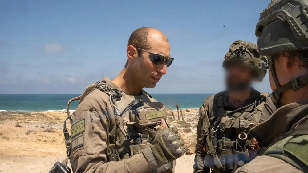 401st Armored Brigade Commander Col. Meir Biderman. Credit: IDF.