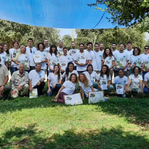 The 2022 "Foresters of the Future" cohort. Credit: KKL-JNF