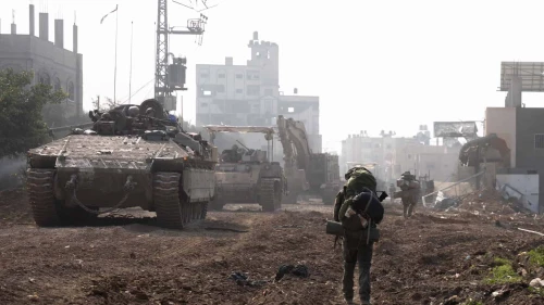 IDF soldiers operating in the Gaza Strip, Jan. 19, 2024. Credit: IDF.