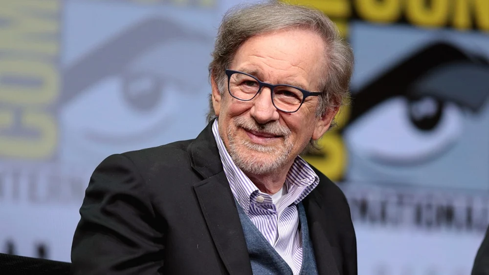 Steven Spielberg speaking at the 2017 San Diego Comic-Con International on July 22, 2017. Credit: Gage Skidmore via Wikimedia Commons.
