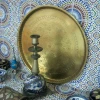 Jewish, Arabic and Berber handicraft on display at a restaurant in Essaouira, Morocco. Credit: Anderson Sady via Wikimedia Commons.