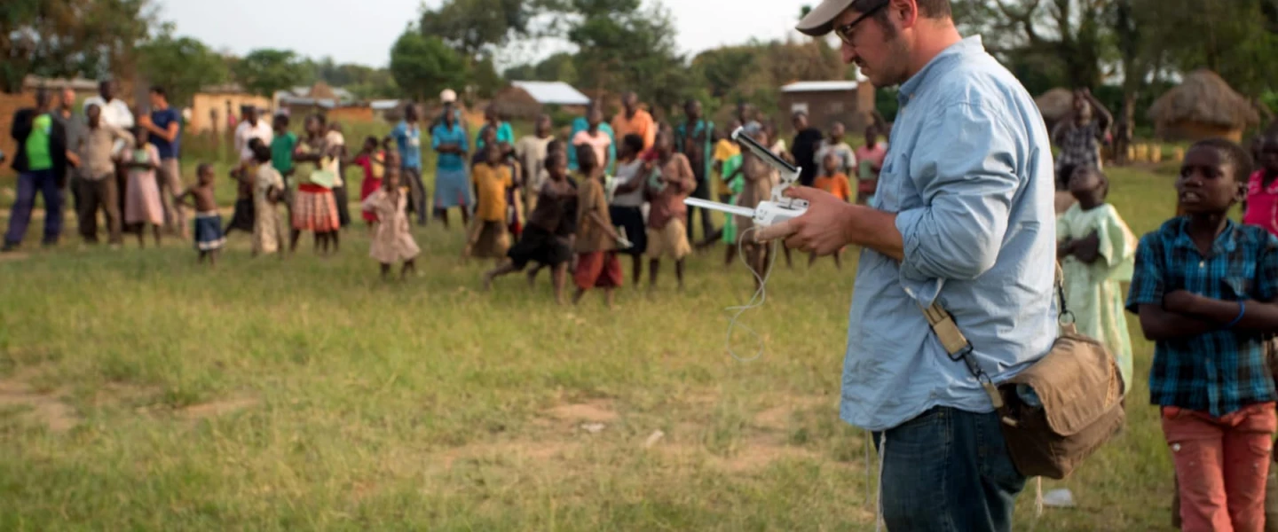 A still from the film "Sustainable Nation," which highlights Israeli water technology being used in the African country of Uganda. Credit: "Sustainable Nation."