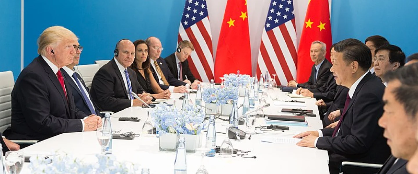 U.S. President Donald Trump and President Xi Jinping meet during the G20 summit in Germany, on July 8, 2017. Official White House Photo by Shealah Craighead.