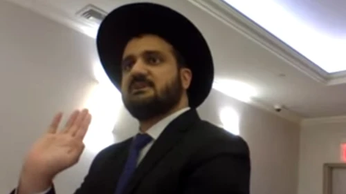 Chief Rabbi Yehuda Gerami of Iran. Source: Screenshot.