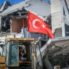 Turkish charities, in partnership with Khan Yunis municipal bulldozers, are starting to remove the rubble from Palestinian homes and open streets in the northern area of Khan Yunis, in the southern Gaza Strip, after the Israeli army withdrew from some cities, following the ceasefire agreement between Israel and Hamas. October 23, 2025. Photo by Abed Rahim Khatib/FLASH90