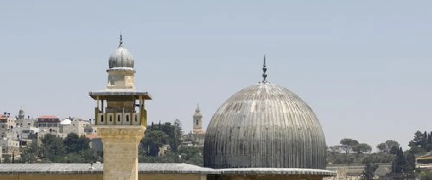 A view of the Al-Aqsa Mosque on Jerusalem’s Temple Mount. Credit: Andrew Shiva via Wikimedia Commons.