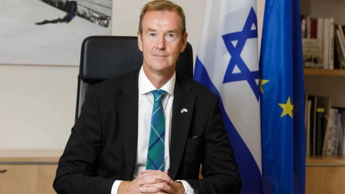 Ambassador Michael Mann. Photo credit: Delegation of the European Union to the State of Israel.